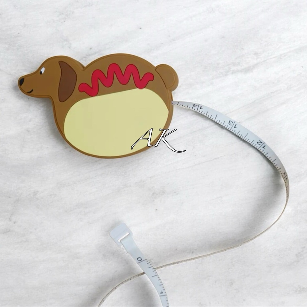 Dachshund Hotdog Measuring Tape 🐾 Doxie Wiener